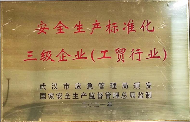 安全生產標準化三級企業(yè)（工貿商...